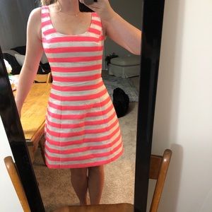Lilly Pink Striped Sleeveless Dress